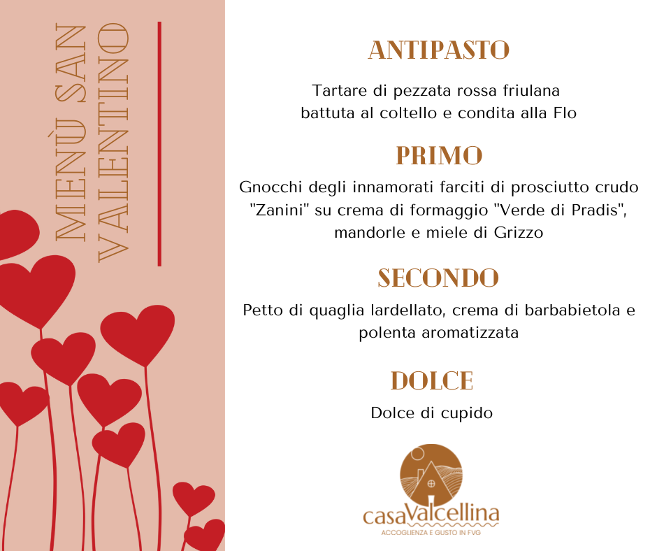 Menù San Valentino